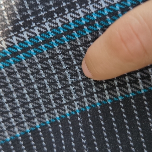 O’NEILL grey plaid hybrid shorts sz 34 - Picture 7 of 7